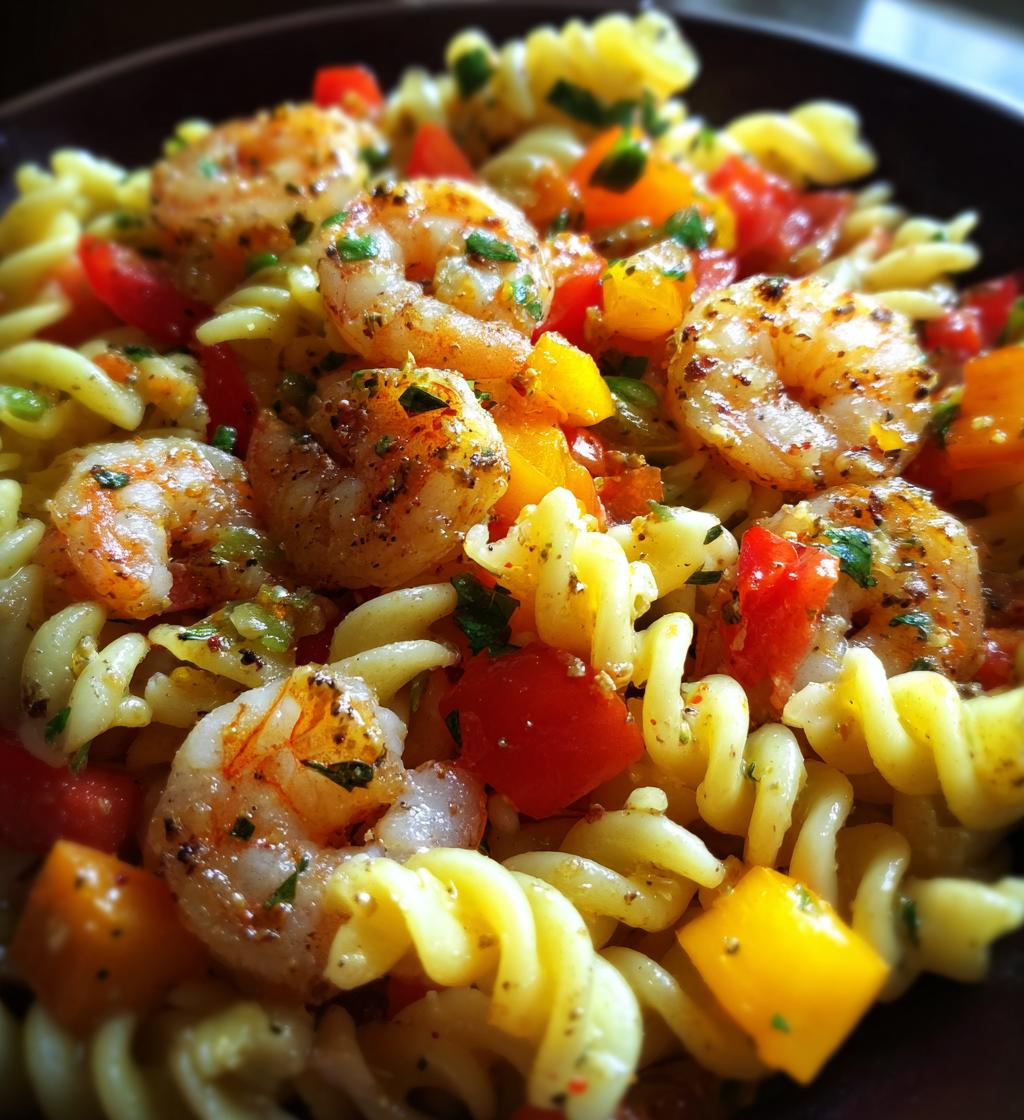 Cajun Shrimp Pasta Salad