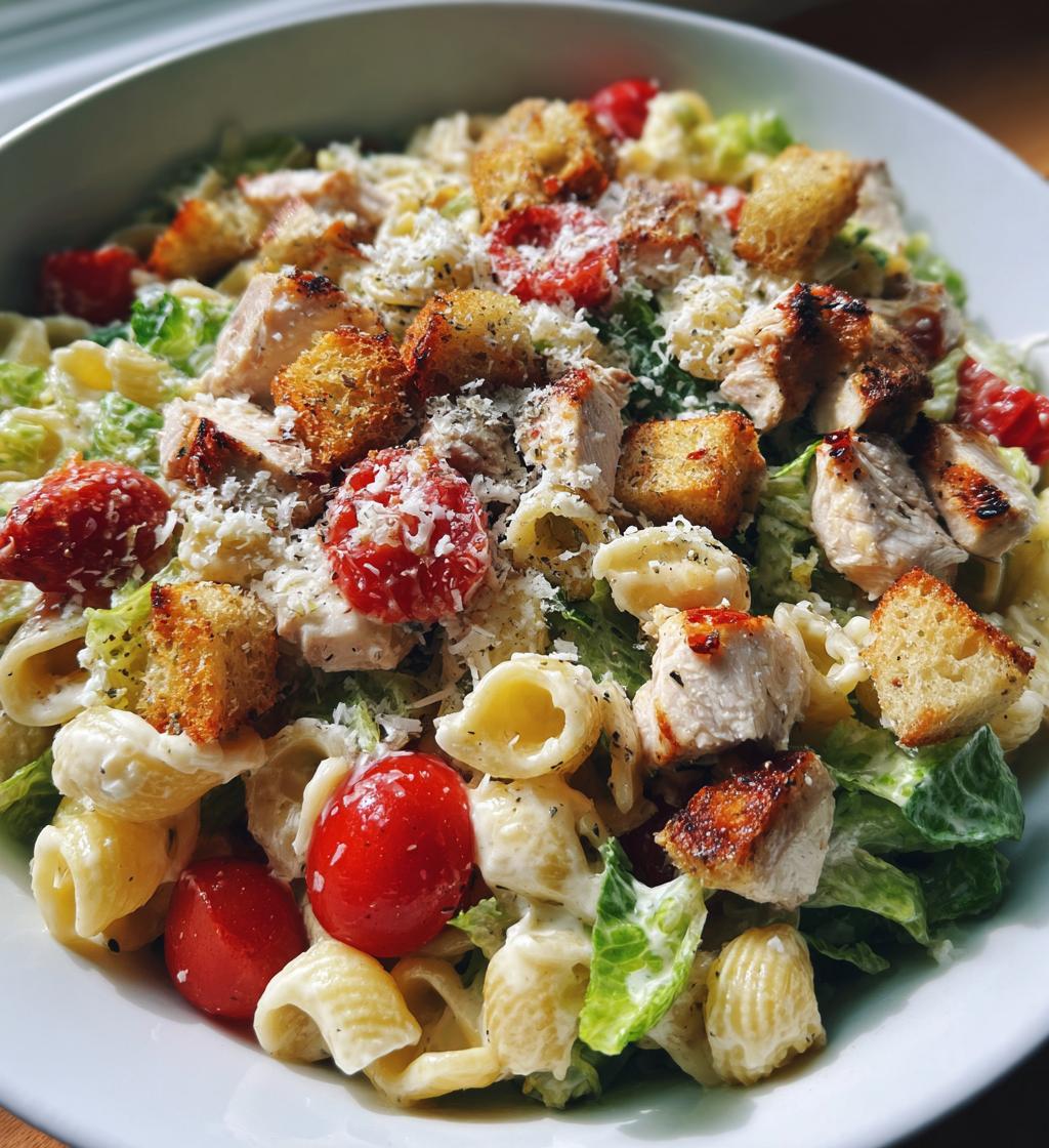 Chicken Caesar Pasta Salad - detail 1