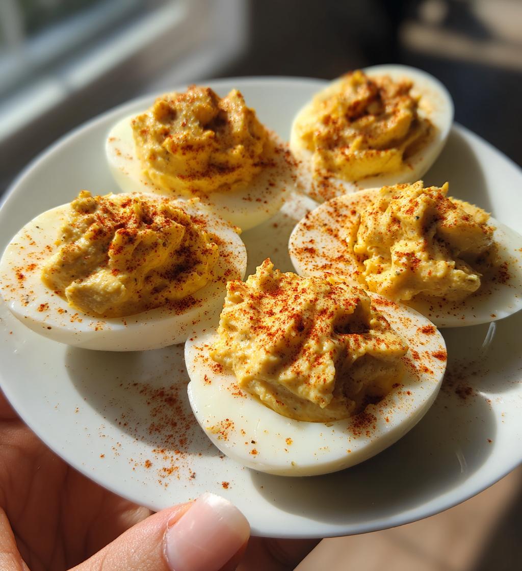 Chipotle Deviled Eggs