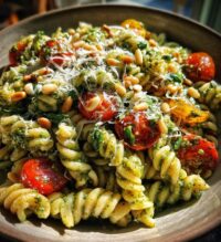 Cold Pesto Pasta Salad