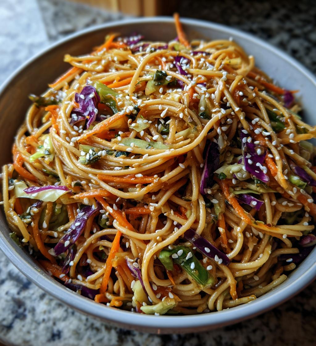 Cold Sesame Noodle Salad - detail 1