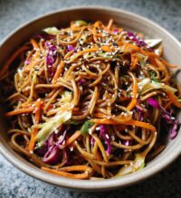 Cold Sesame Noodle Salad