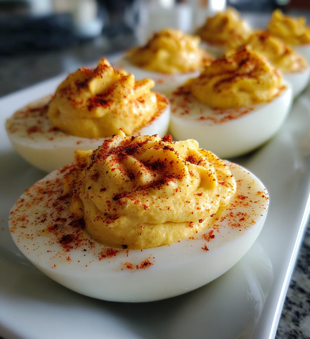 Dairy-Free Deviled Eggs - detail 1