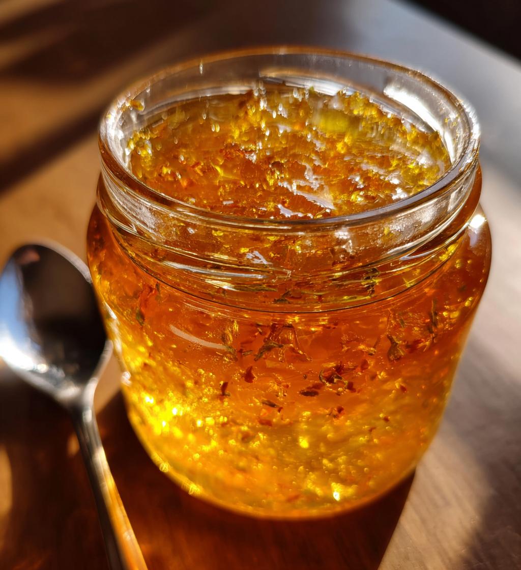 Dandelion Jelly Using Pectin - detail 1