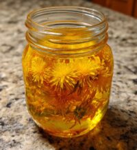 Dandelion Jelly with Orange Peel