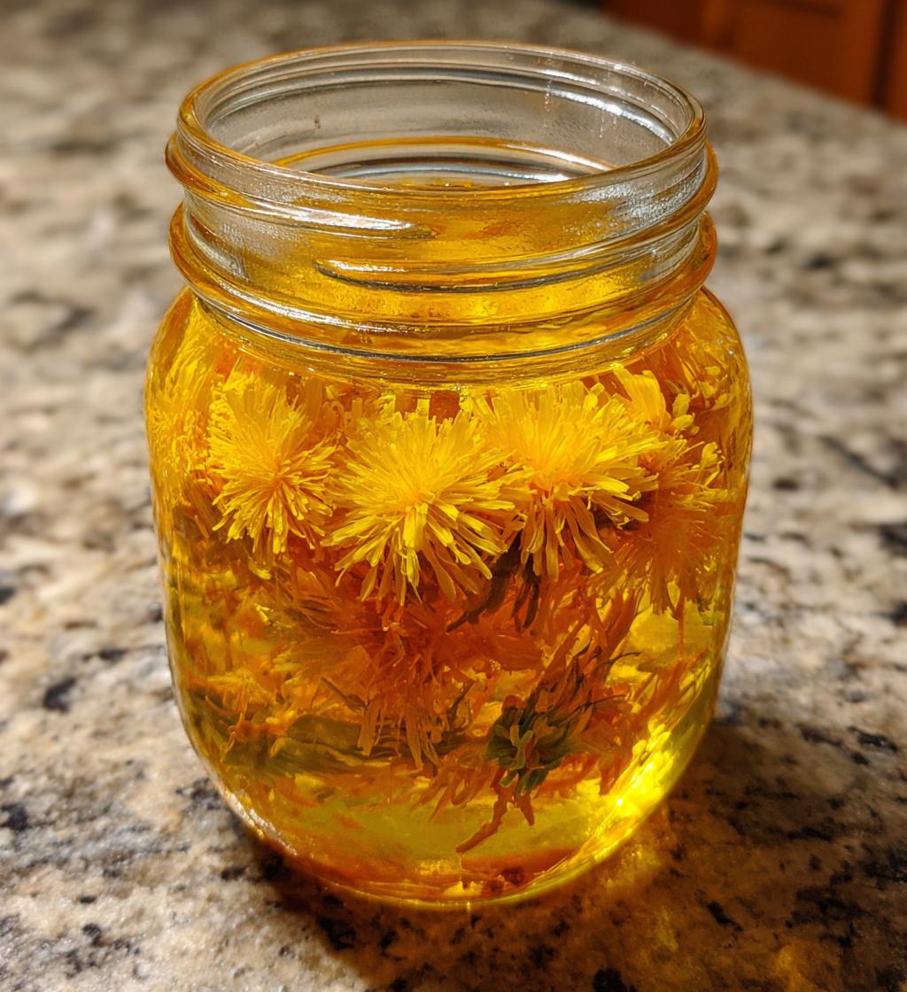 Dandelion Jelly with Orange Peel
