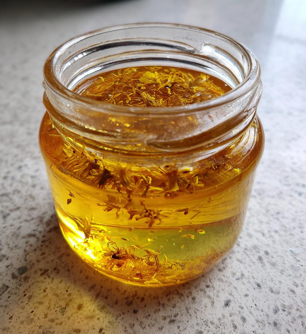 Dandelion Jelly with a Hint of Vanilla - detail 1