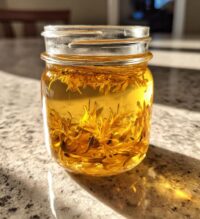 Dandelion Jelly with a Hint of Vanilla