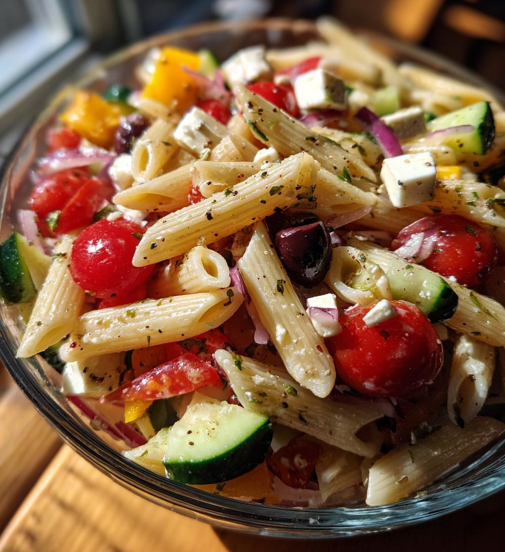 Deli-Style Pasta Salad - detail 1