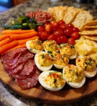 Deviled Egg Charcuterie Board