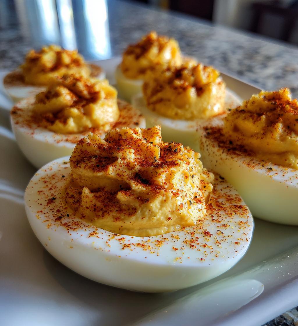 Deviled Eggs Without Mayo - detail 1