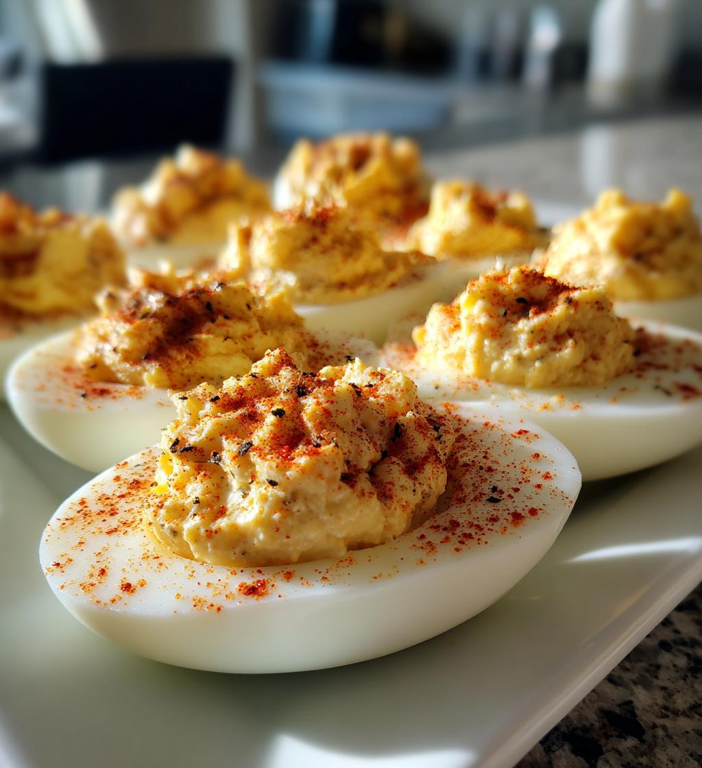 Deviled Eggs Without Mayo