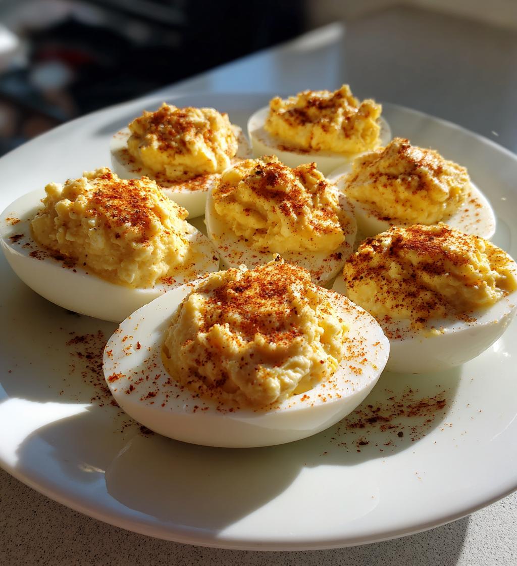 Deviled Eggs with Cottage Cheese