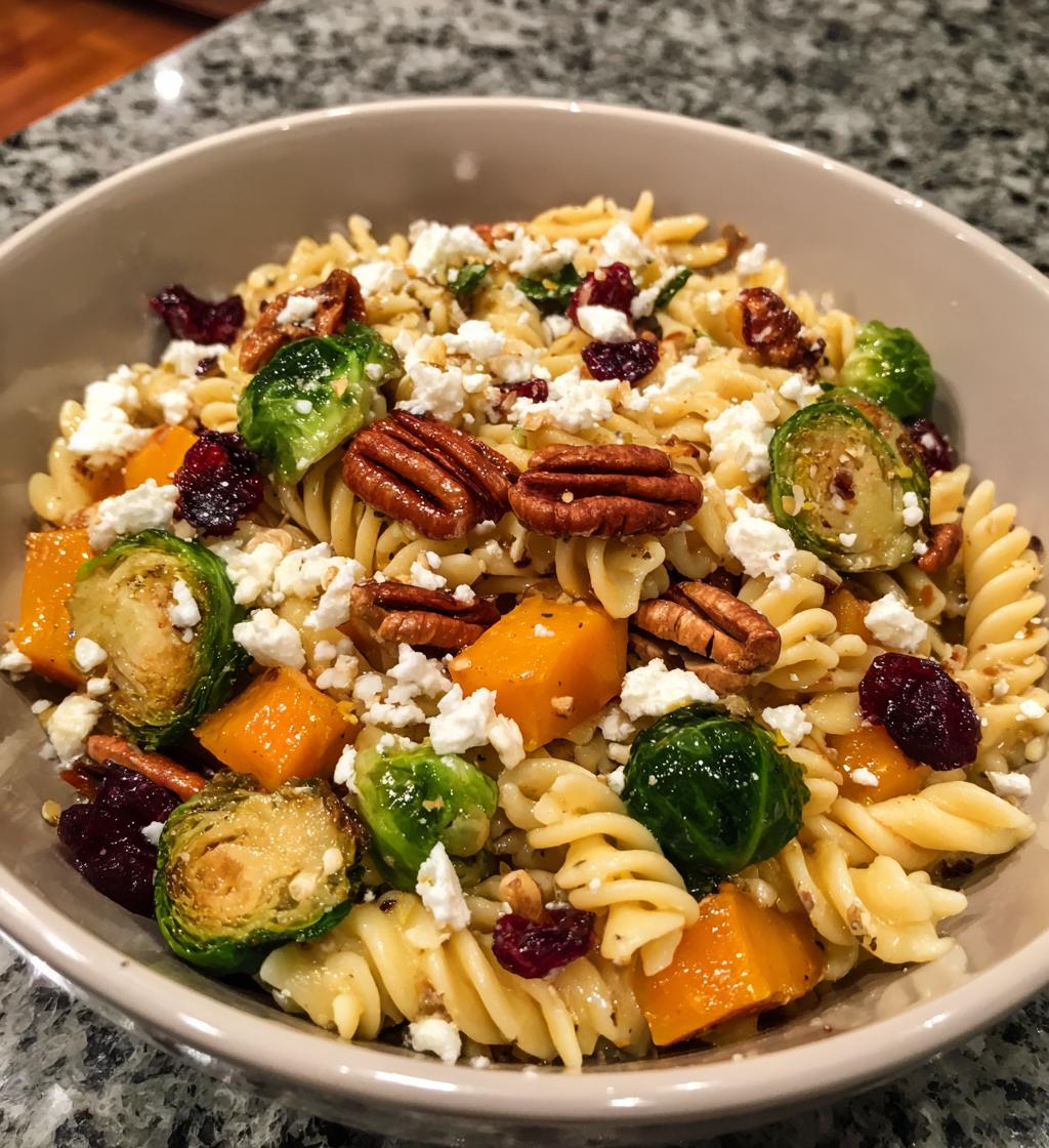 Fall Harvest Pasta Salad - detail 1
