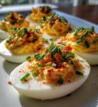 Firecracker Deviled Eggs