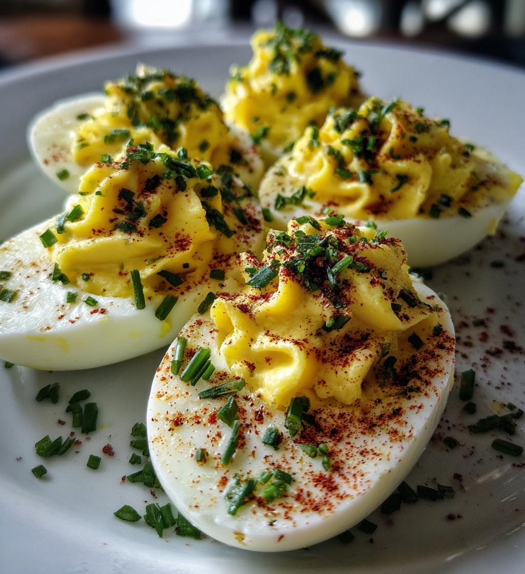 French Bistro Deviled Eggs - detail 1