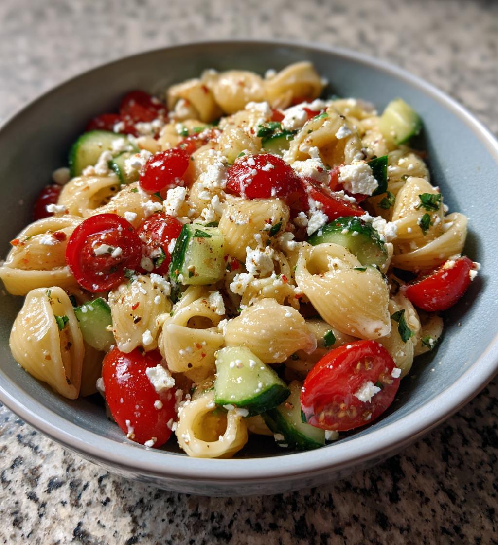 Gluten-Free Mediterranean Pasta Salad