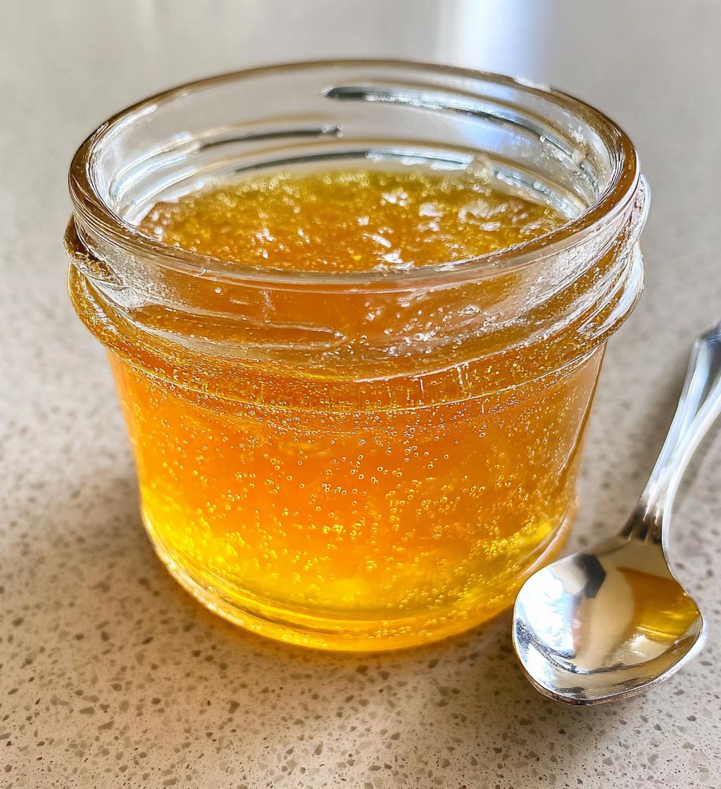 Grandma’s Dandelion Jelly - detail 1