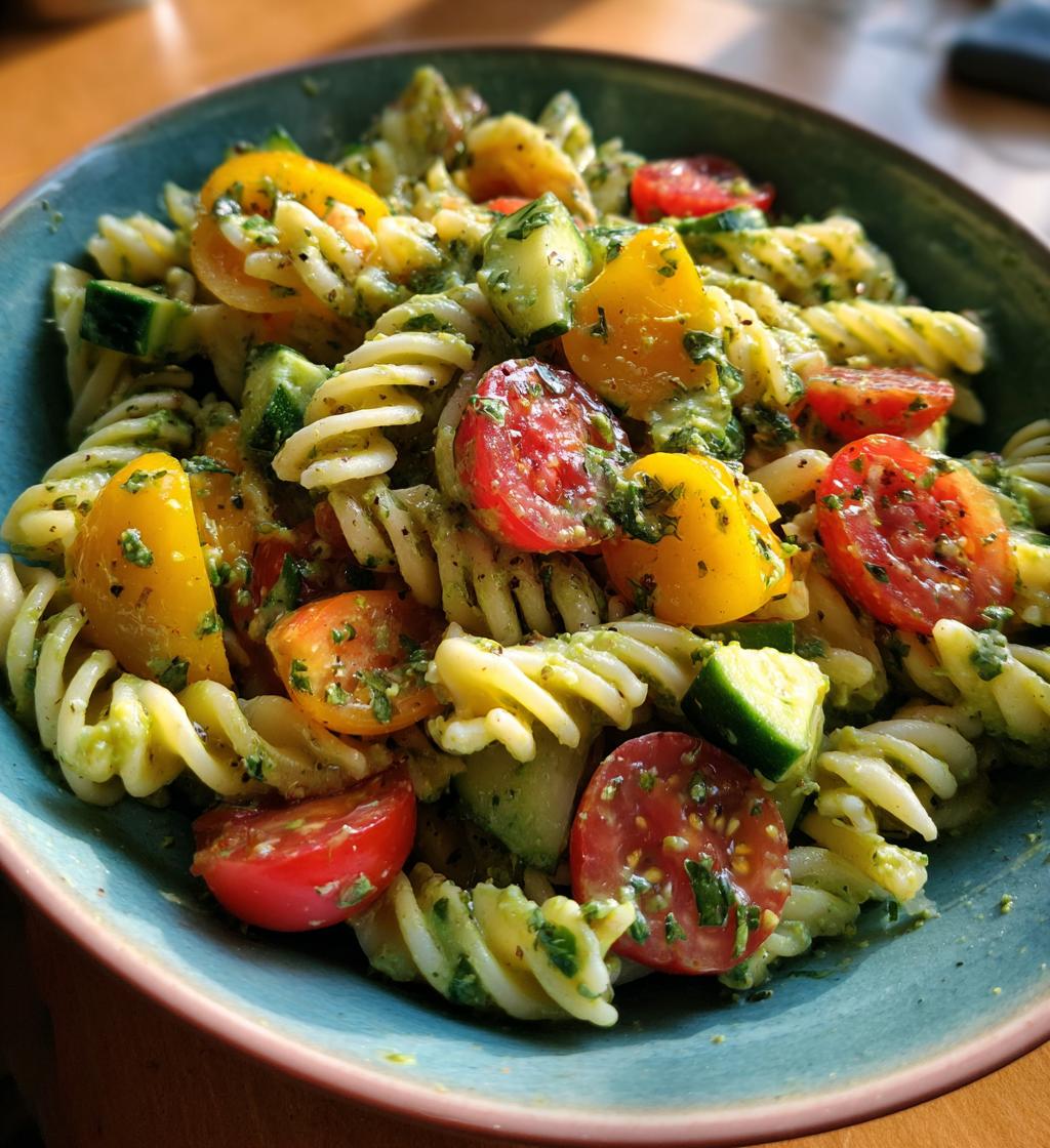 Green Goddess Pasta Salad