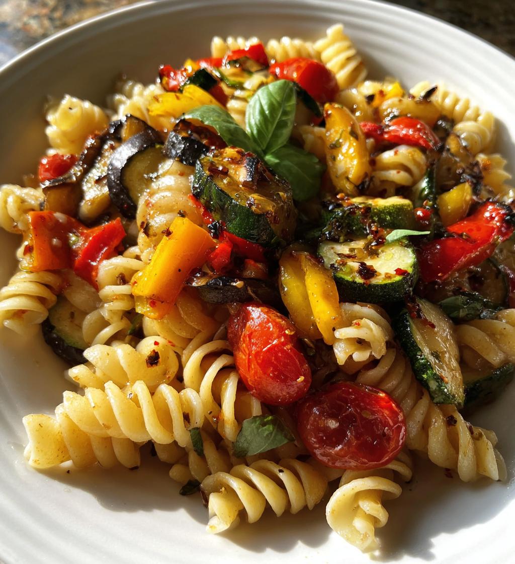 Grilled Vegetable Pasta Salad