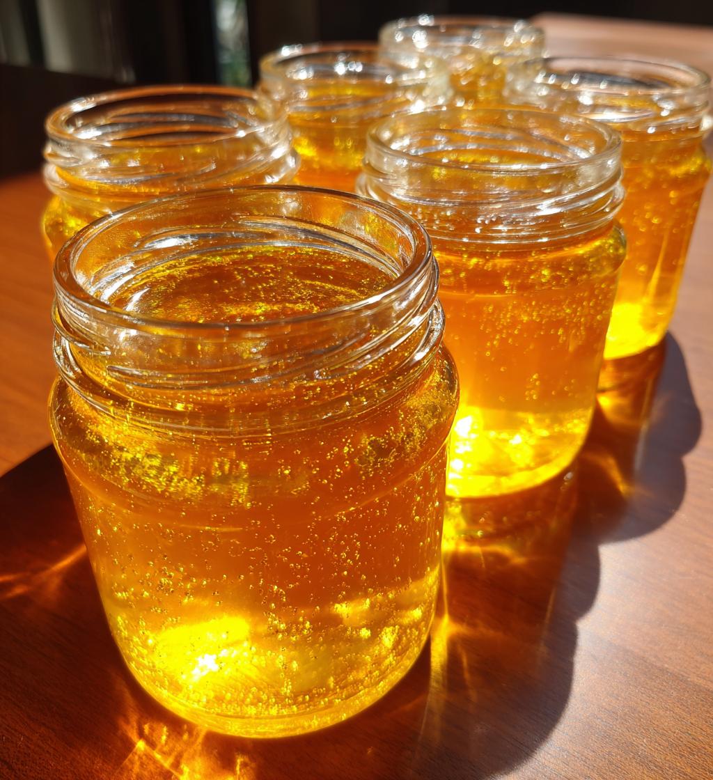 Homemade Dandelion Honey Jelly