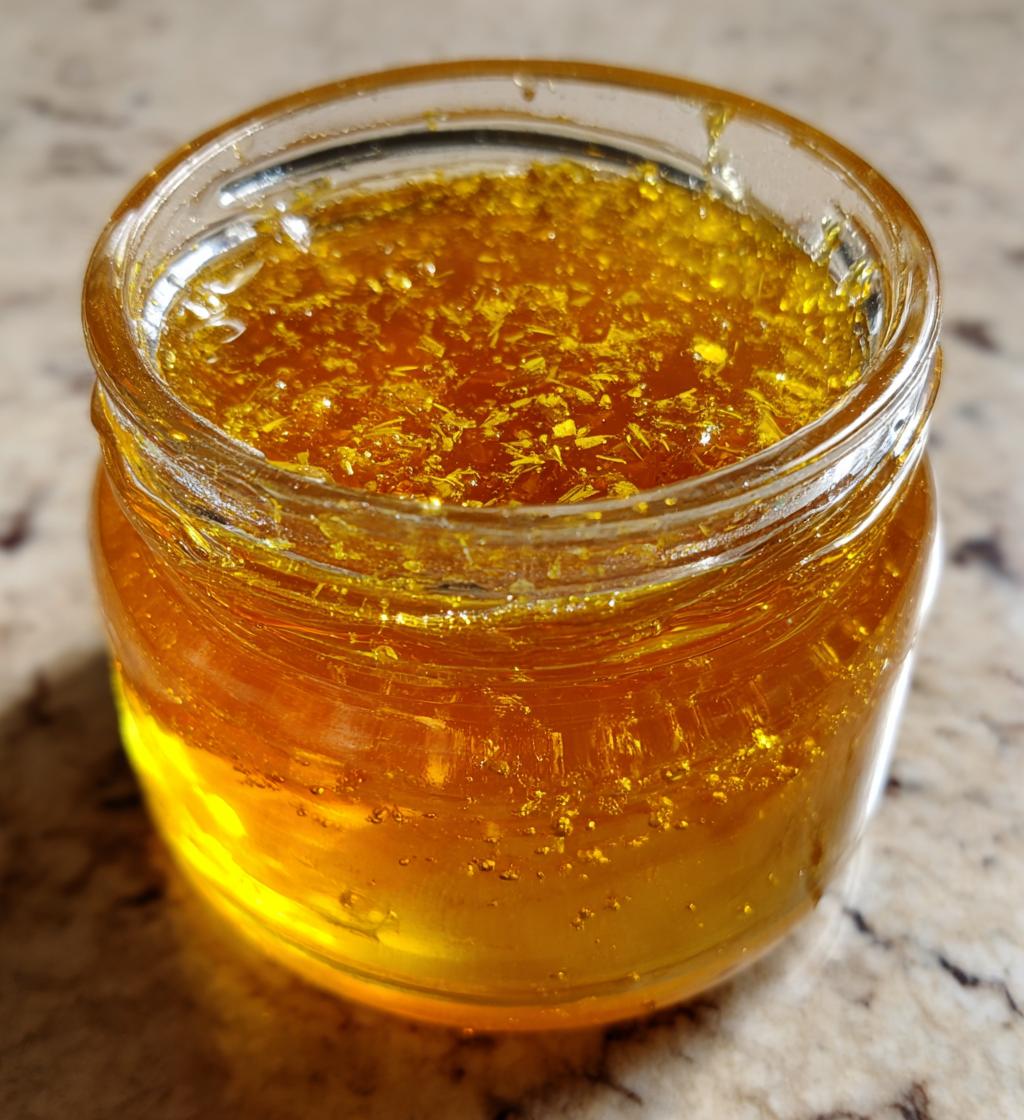 How to Can Dandelion Jelly at Home - detail 1
