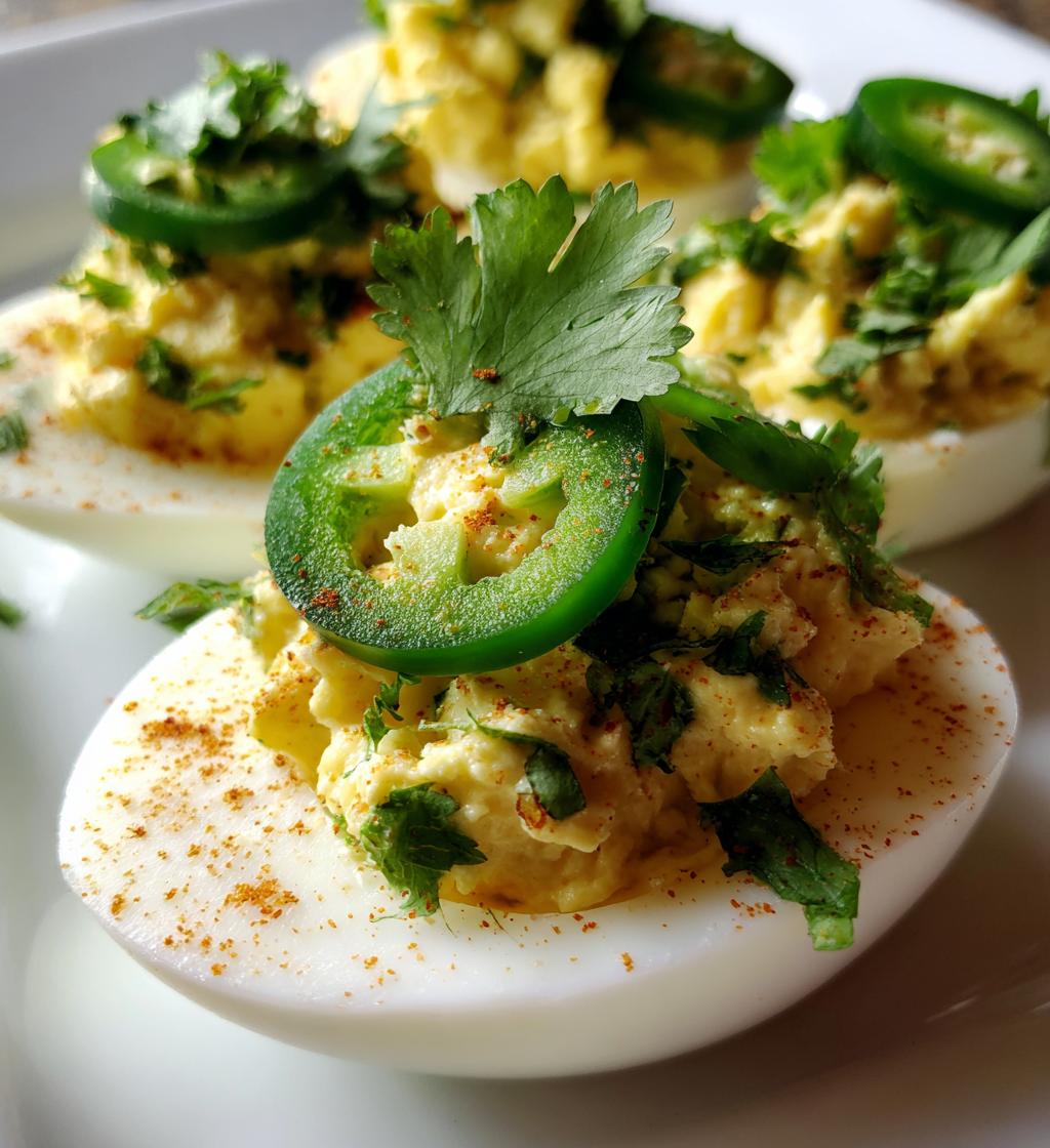 Jalapeño Deviled Eggs - detail 1