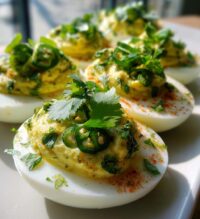 Jalapeño Deviled Eggs