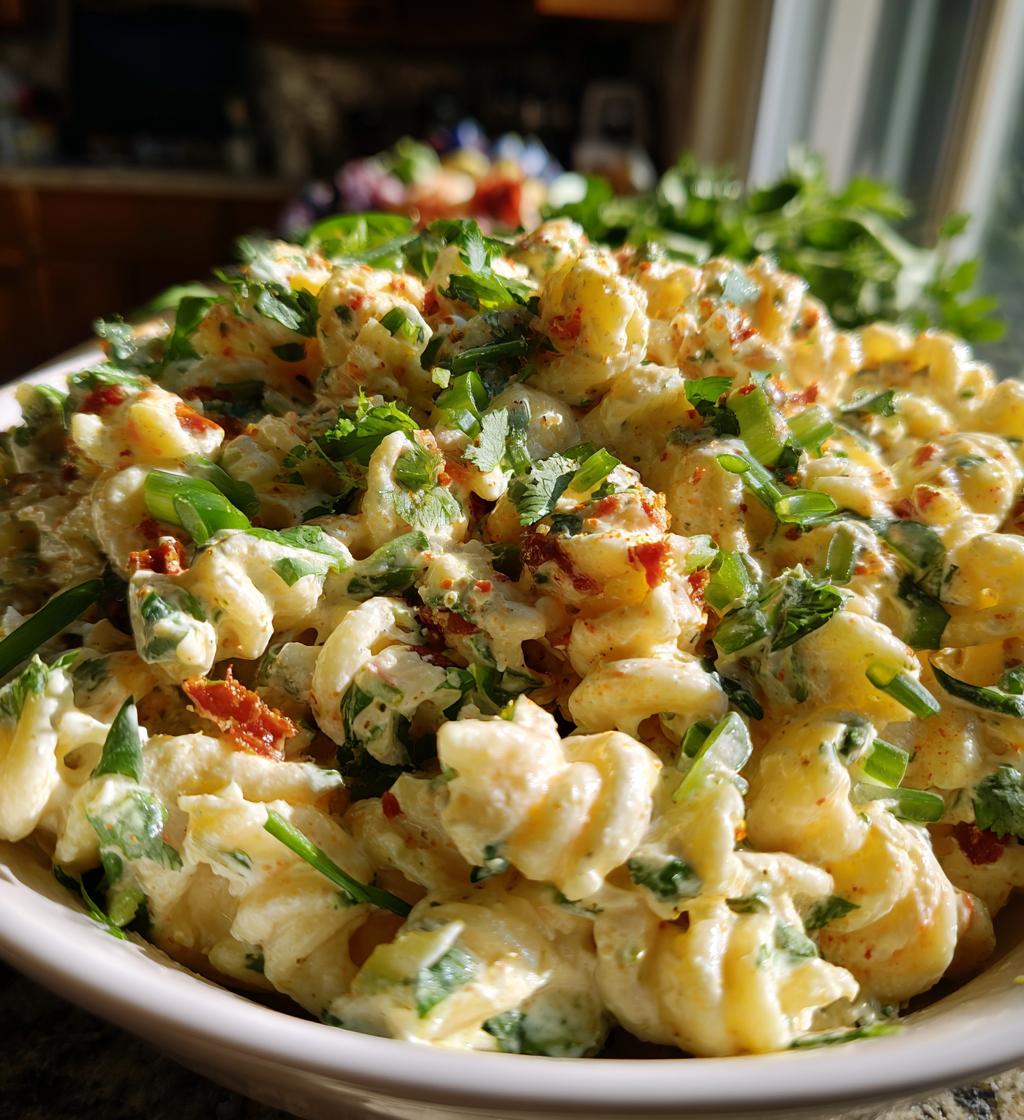 Jalapeño Popper Pasta Salad
