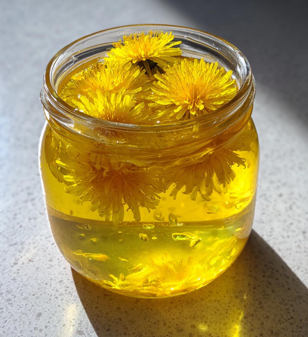 Lemon-Dandelion Jelly Recipe