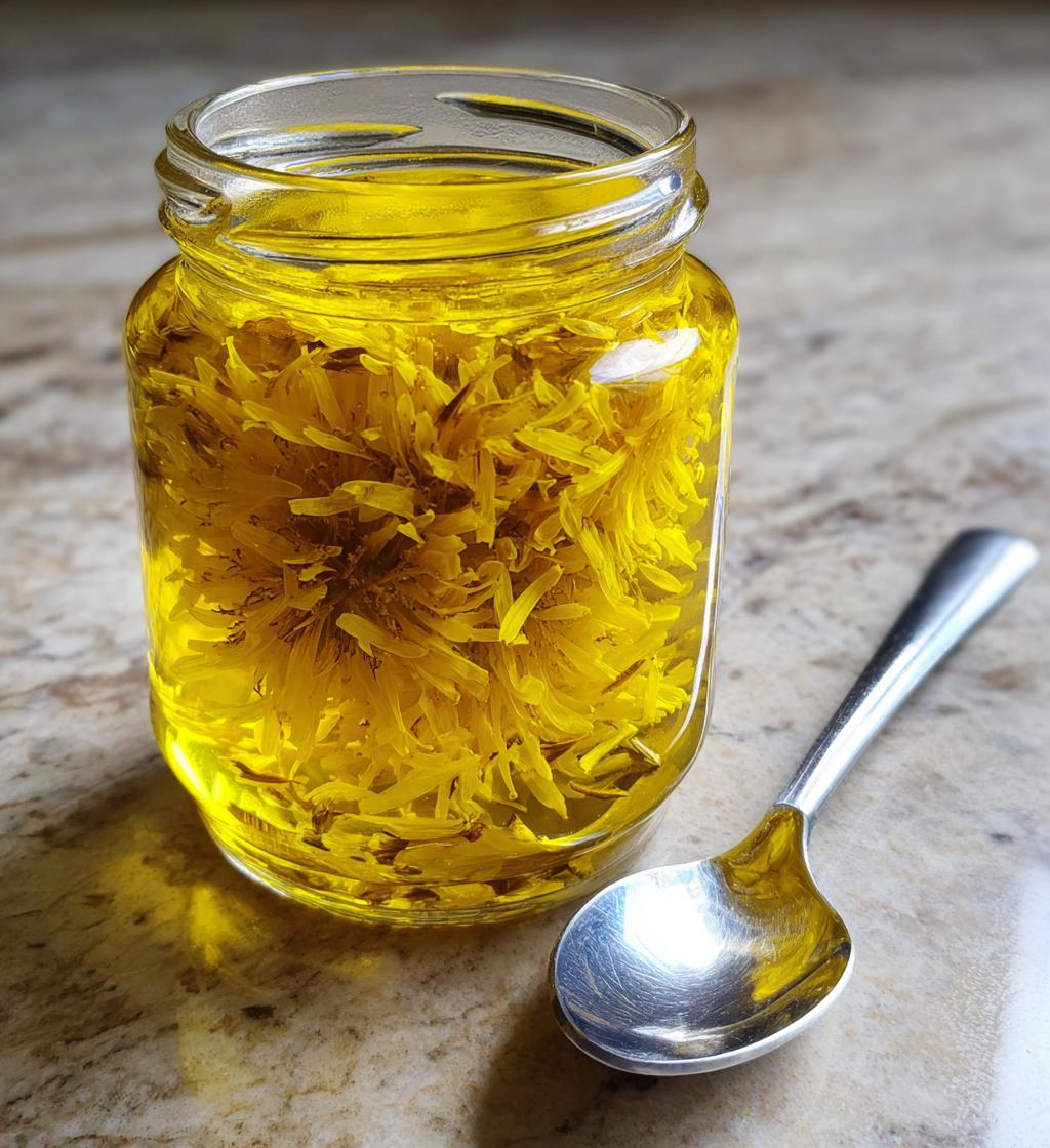Low-Sugar Dandelion Jelly Recipe - detail 1