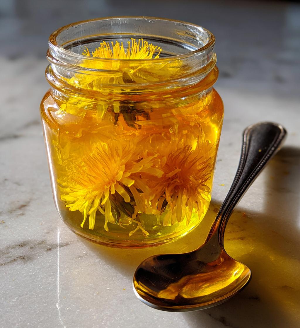 Low-Sugar Dandelion Jelly Recipe
