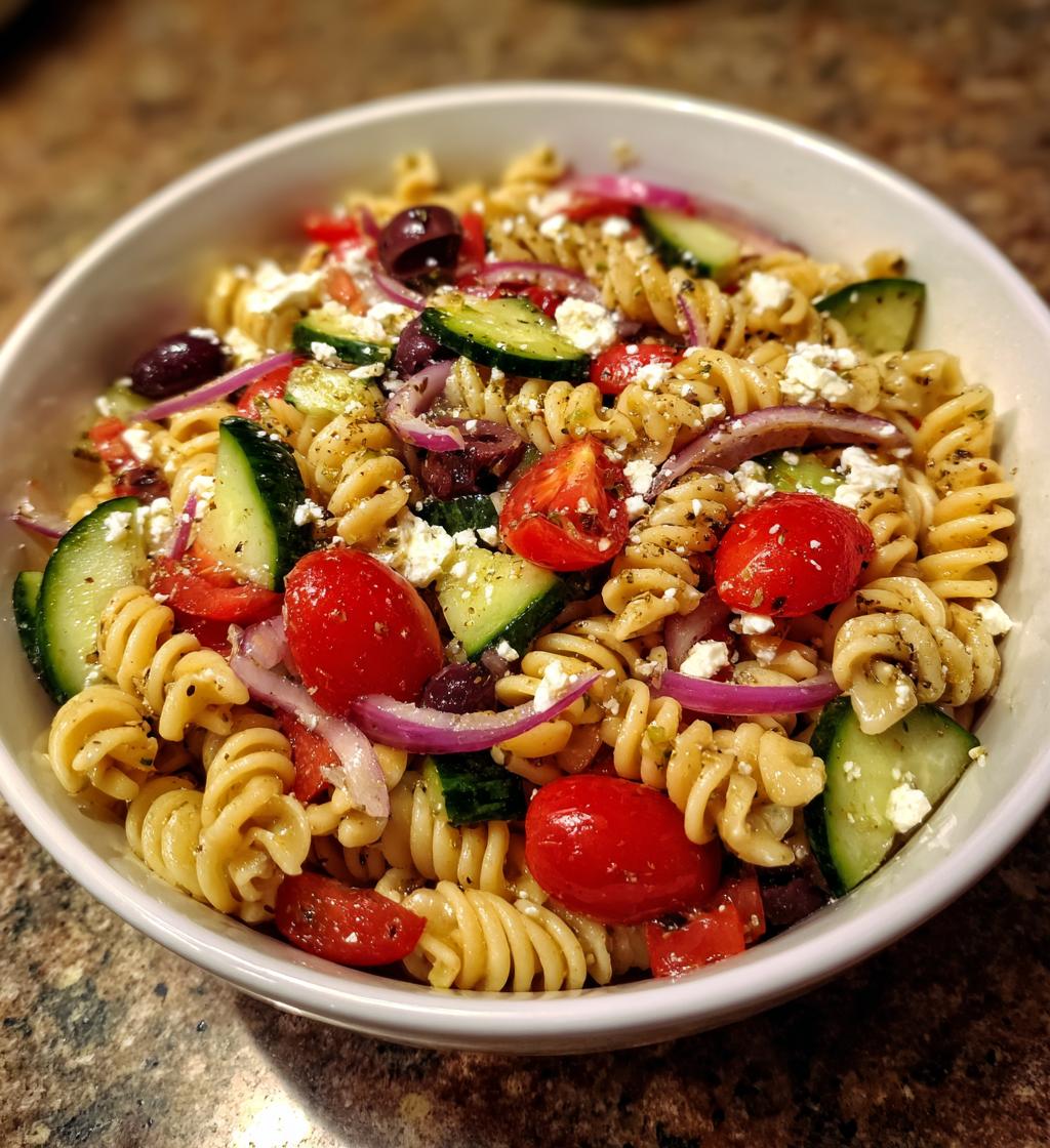 No-Cook Pasta Salad