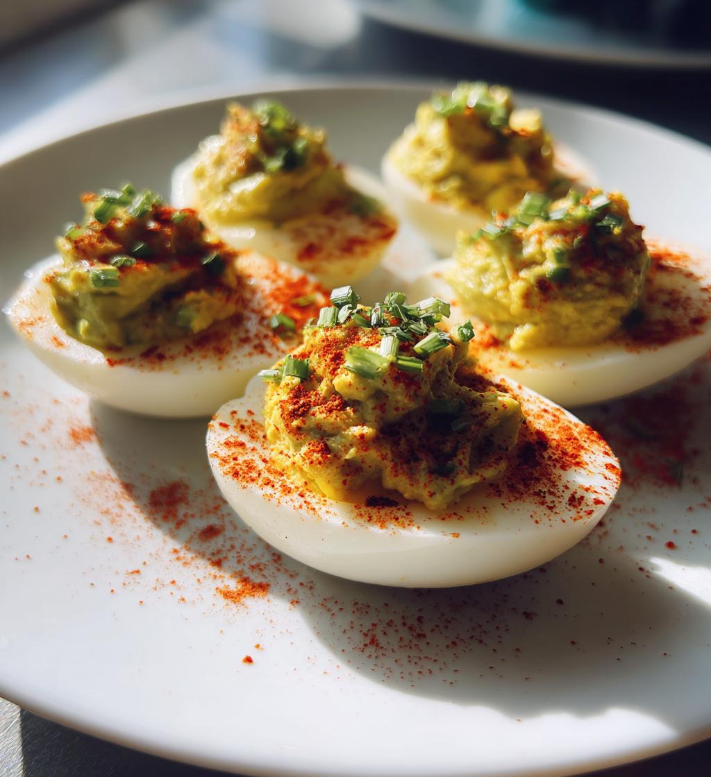 Paleo Deviled Eggs - detail 1