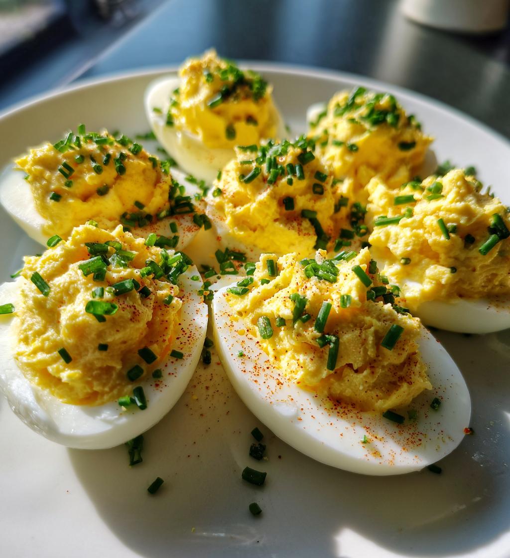 Parmesan Deviled Eggs