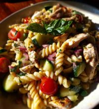 Pasta Salad with Grilled Chicken