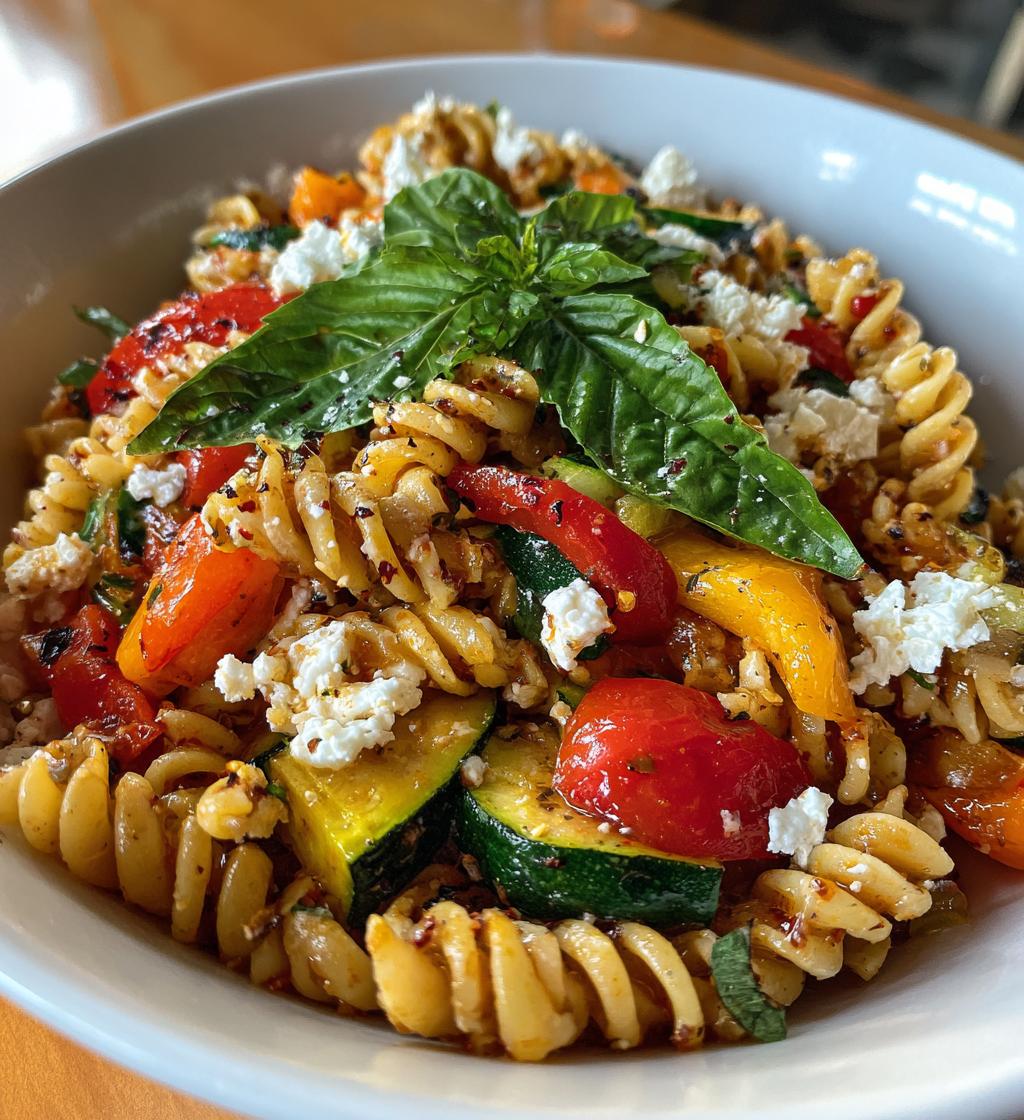 Pasta Salad with Roasted Vegetables - detail 1
