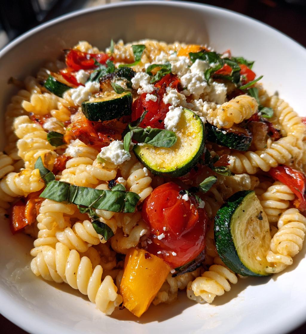 Pasta Salad with Roasted Vegetables