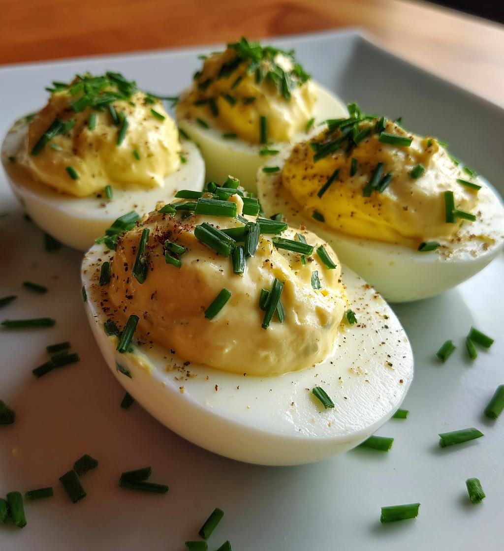 Poached Deviled Egg Cups - detail 1