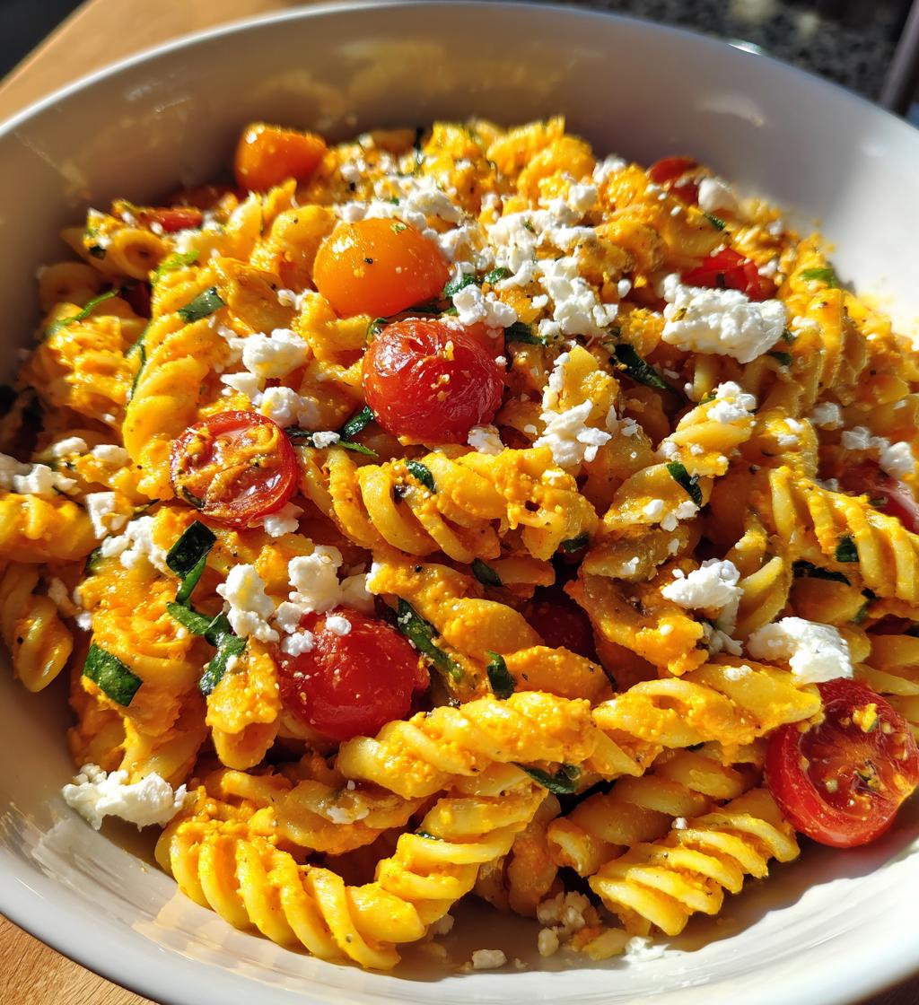 Pumpkin Pasta Salad - detail 1