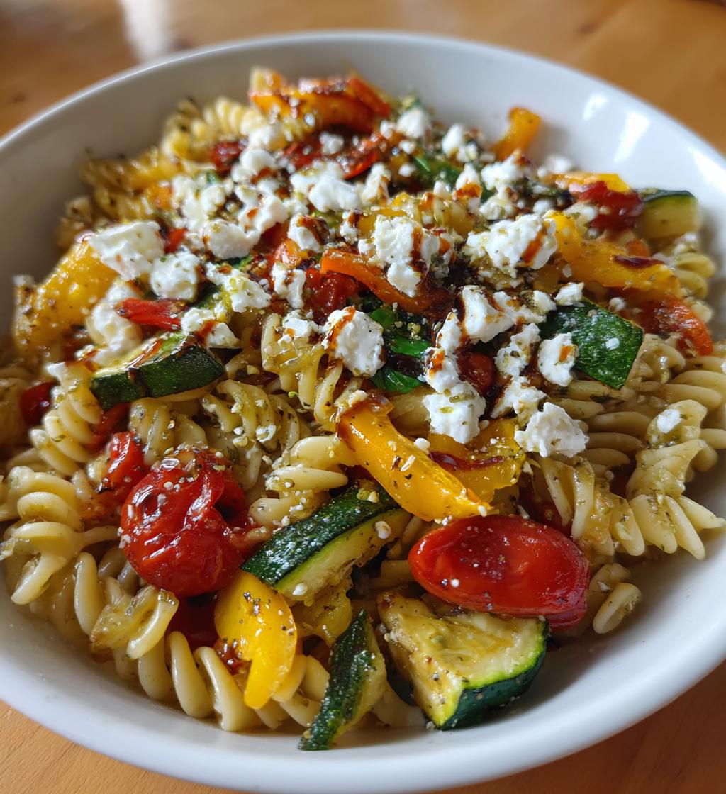Roasted Veggie Pasta Salad