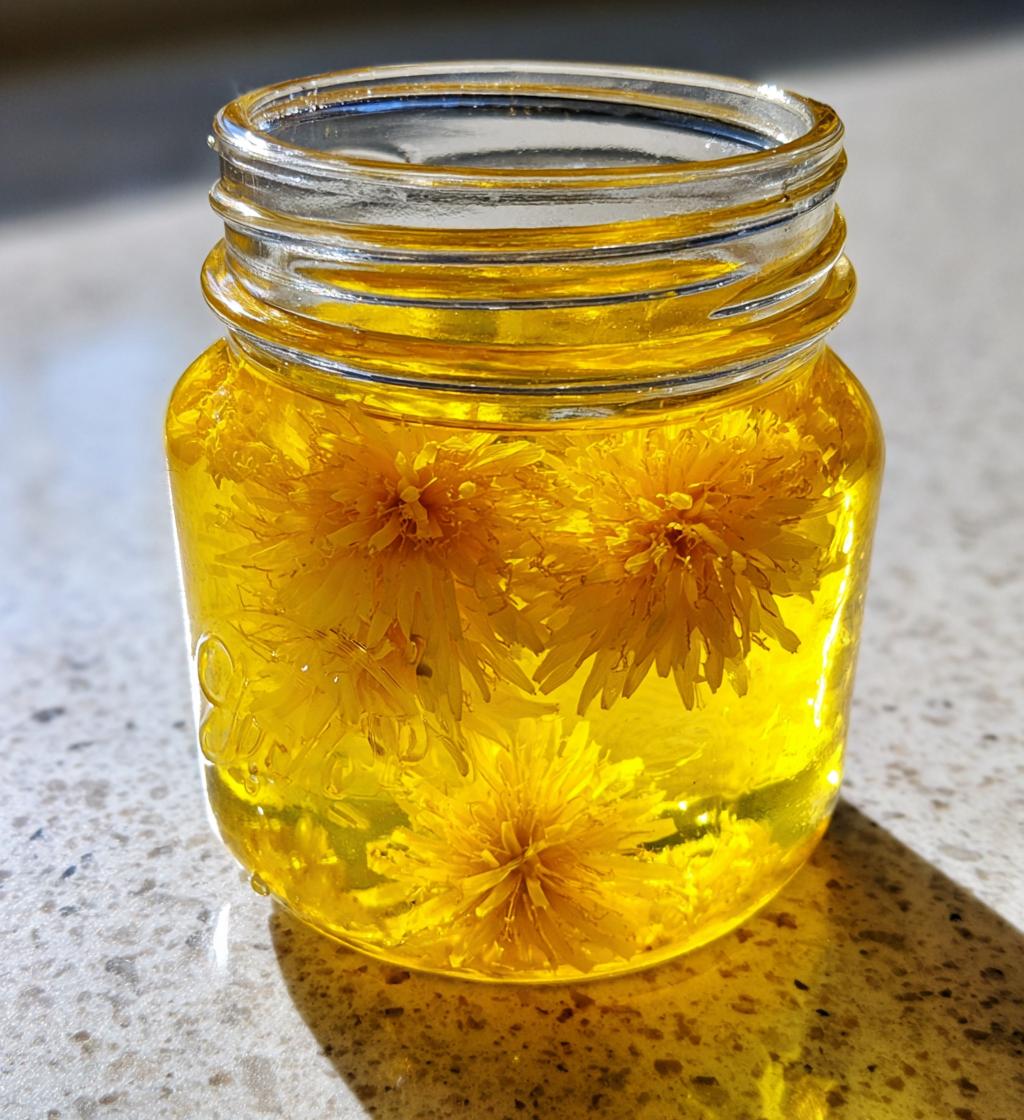 Rustic Dandelion Jelly Recipe