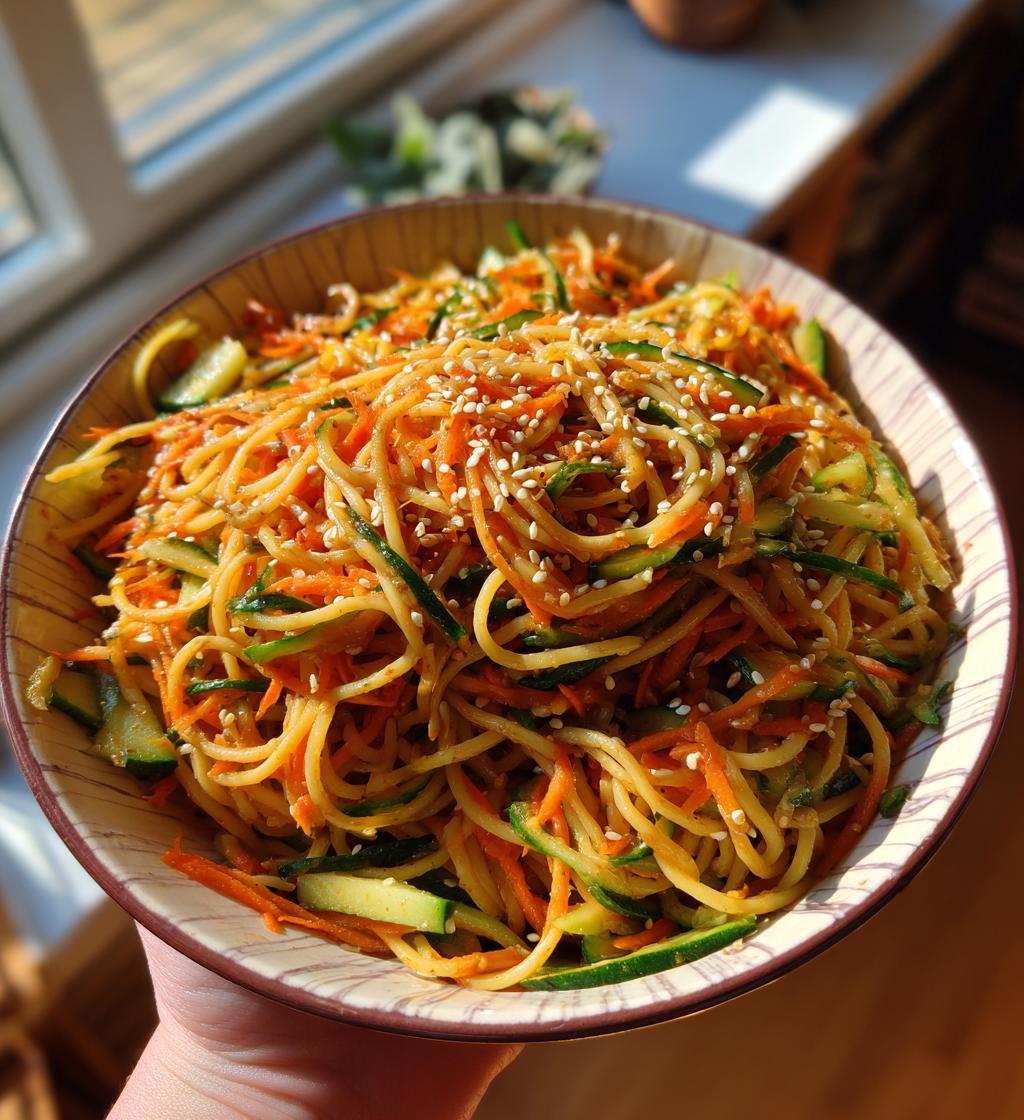 Sesame Soy Noodle Salad