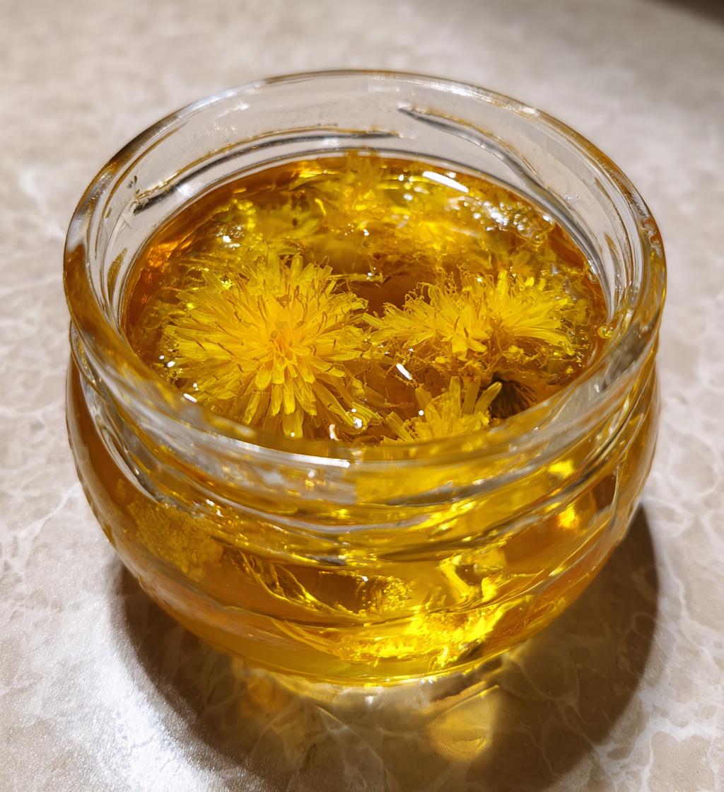 Simple Dandelion Flower Jelly