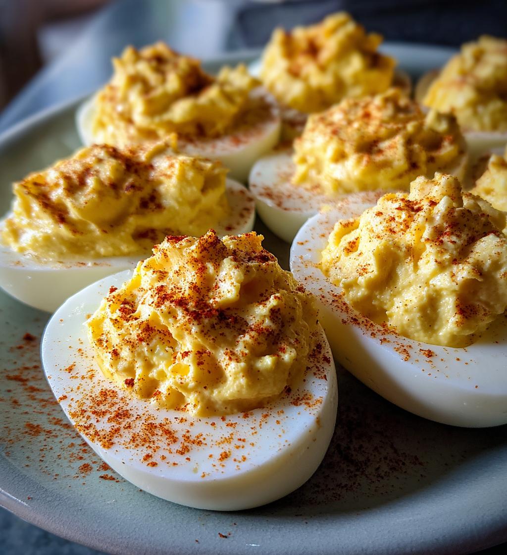 Smoked Gouda Deviled Eggs - detail 1