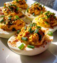 Spicy Cajun Deviled Eggs