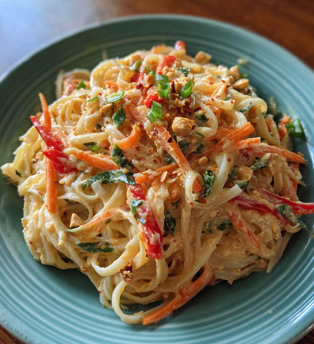 Spicy Peanut Noodle Salad
