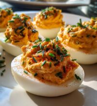 Spicy Sriracha Deviled Eggs