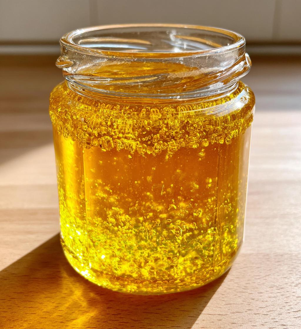 Springtime Dandelion Jelly - detail 1