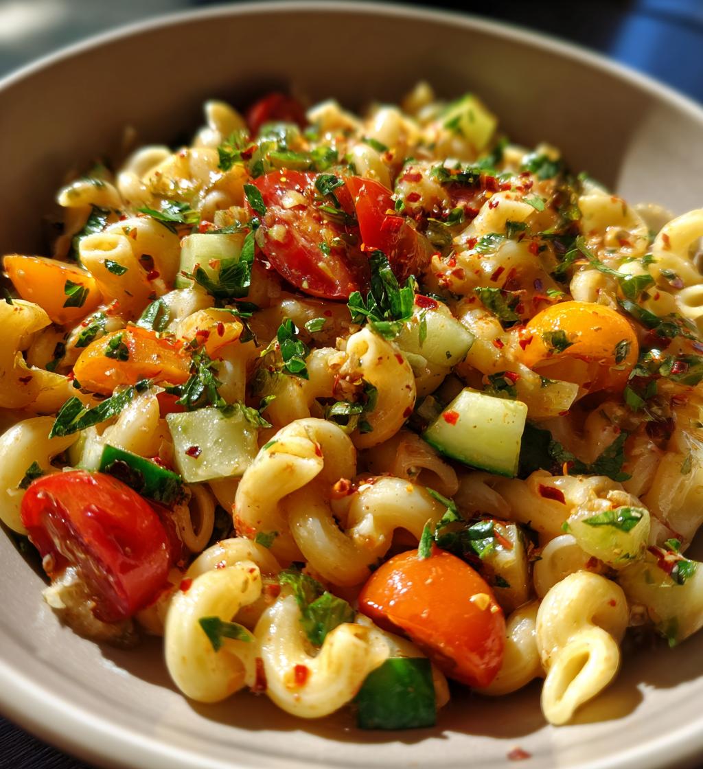 Sriracha Pasta Salad